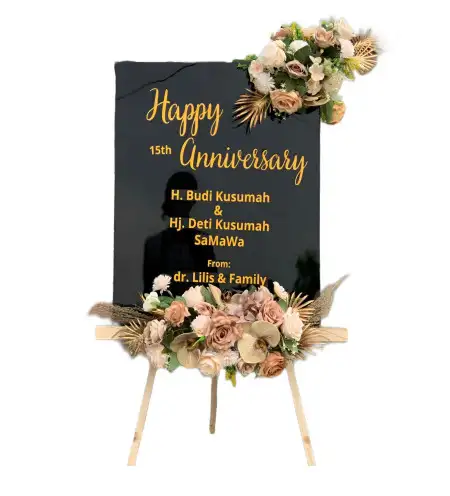 Papan Bunga Akrilik Pulau Buluh